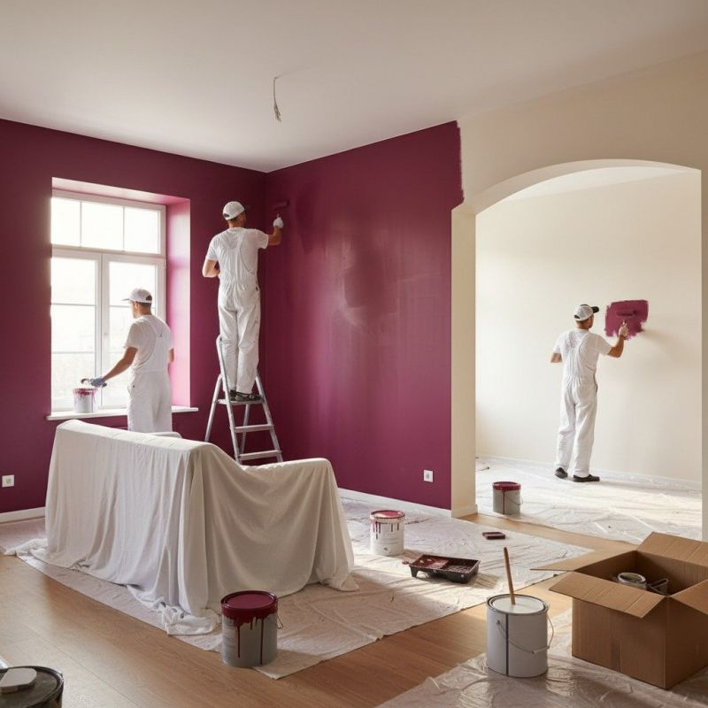 Local Interior Painting pros at work